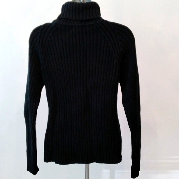 Chunky Black Sweater - Picture 2 of 2